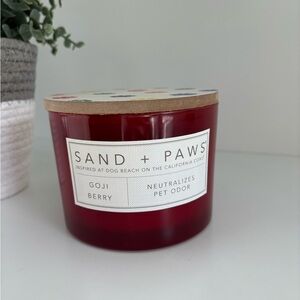 New Sand + Paws GOJI BERRY Candle